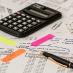Calculator and notes, choosing an accountant