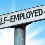 Self Employed written on a road sign - in relation to sole trader article