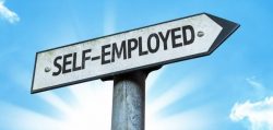 Self Employed written on a road sign - in relation to sole trader article